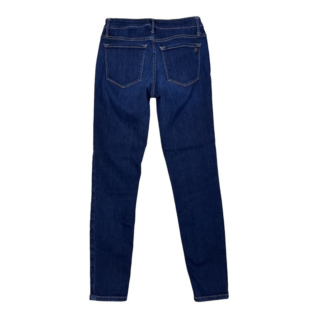 Black Orchid Los Angeles Jude Crop Dark Wash Skinny Jeans Size 26‎ - Picture 2 of 7